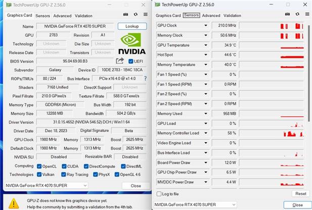 影驰RTX 4070 SUPER星曜OC vs 微星GTX 950 2GD5T OC 深度对比