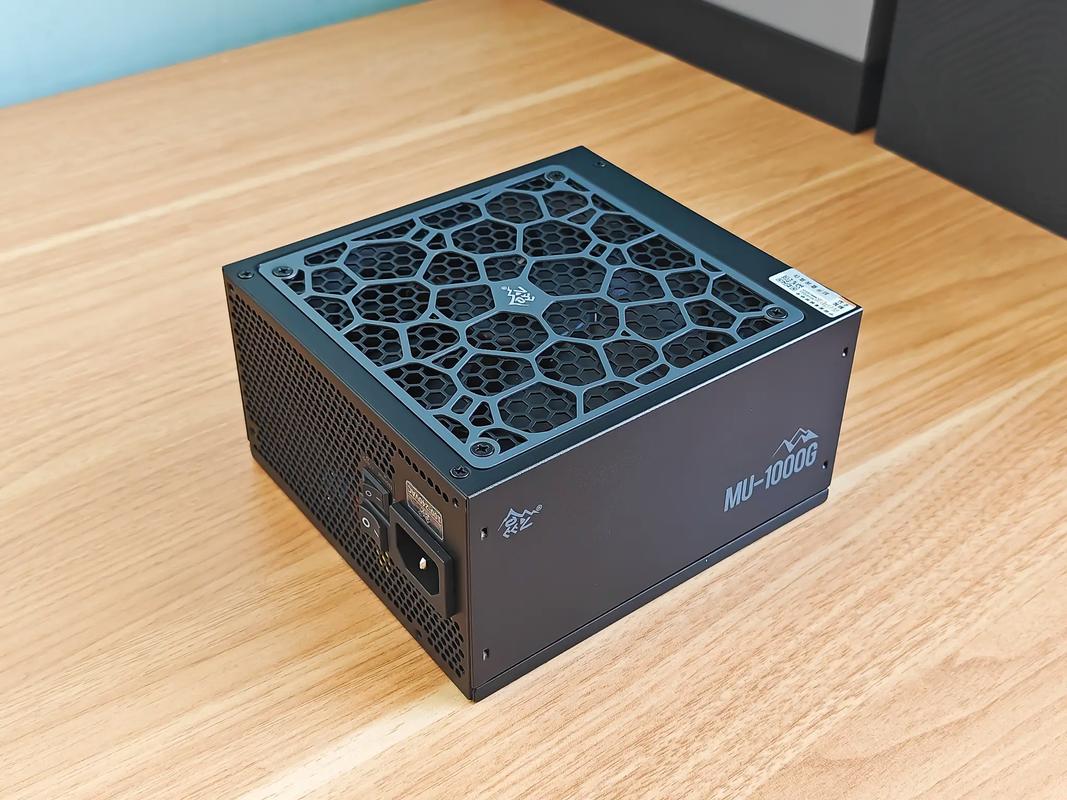 Empty black ITX PC case interior layout