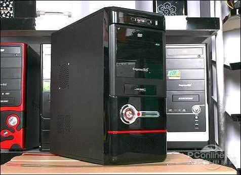 Black HTPC case thermal performance view