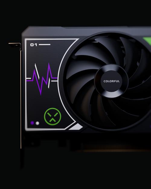 Graphics card cooling system with fans and heatsink