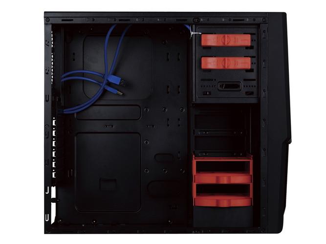 Modern gaming PC chassis exterior design