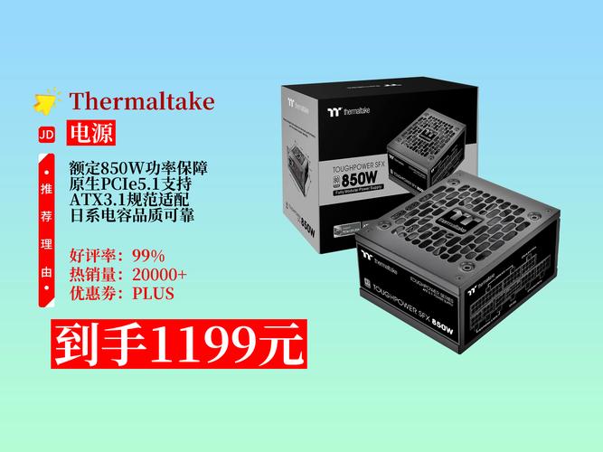 完整电脑硬件组装电源