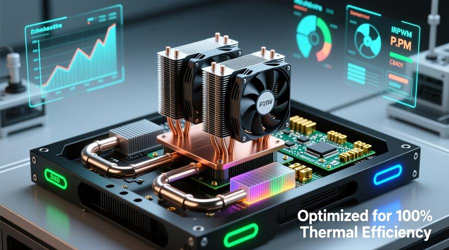 电源散热风扇特写