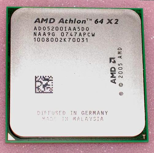 AMD CPU processor close-up view