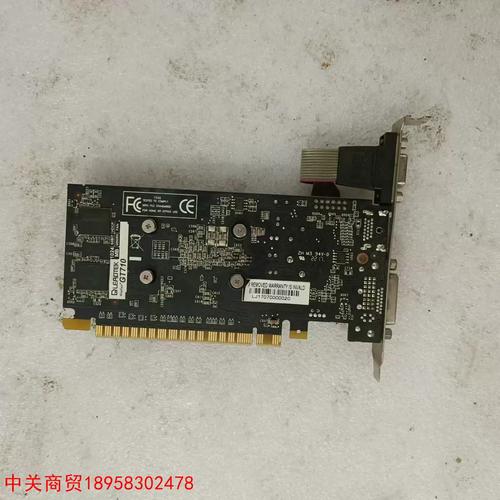 显卡规格对比示意图
