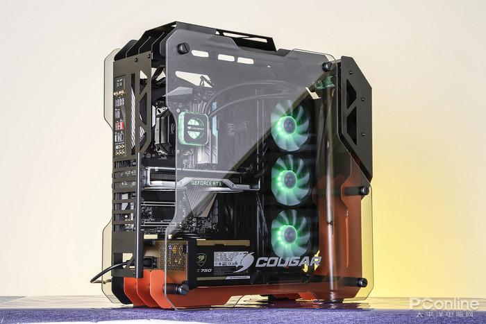 PC case with advanced cooling system
