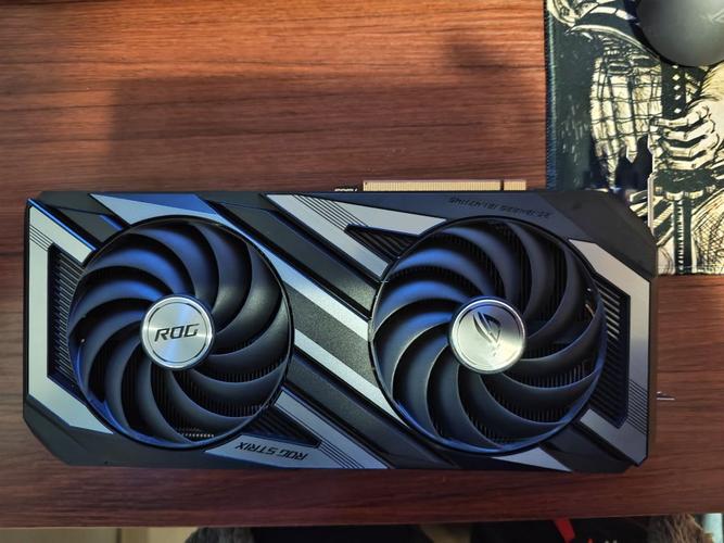 Gaming setup with monitor showing high frame rate gameplay