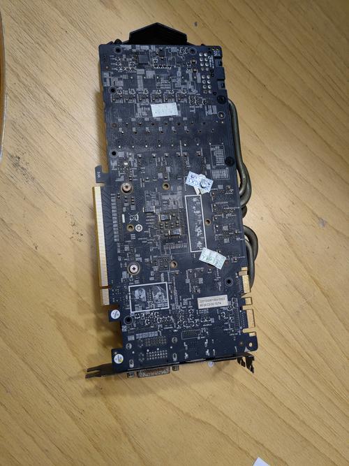 显卡硬件规格对比图