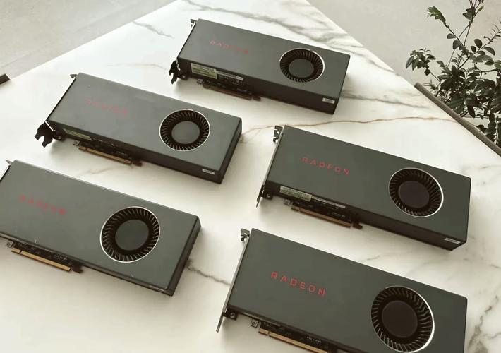High-end graphics card with cooling fans