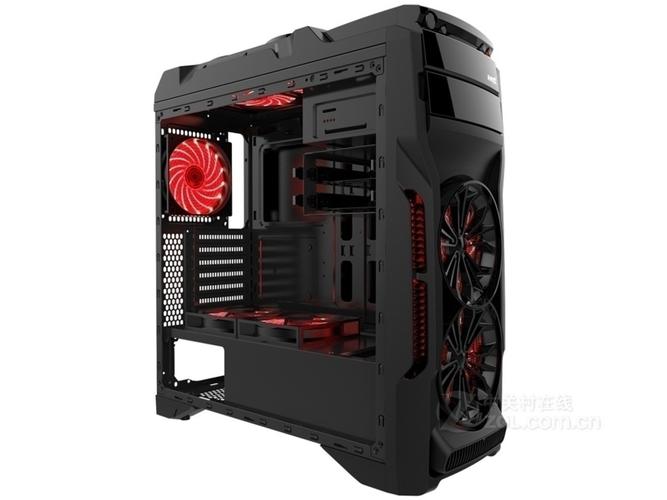 Close-up of PC case front panel design