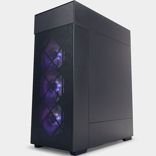 Open PC case interior showing component compatibility