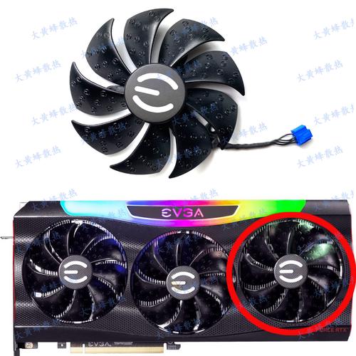 Graphics card close-up showing components and cooling