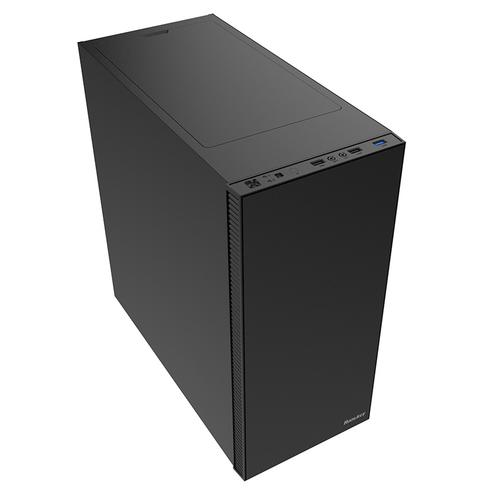PC case with graphics card and fans performance