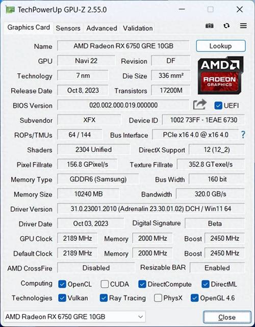 Computer hardware performance testing setup