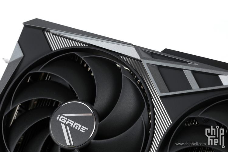 Graphics card close-up showing specs and components