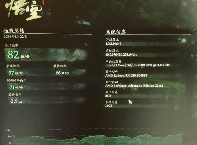 游戏性能测试场景