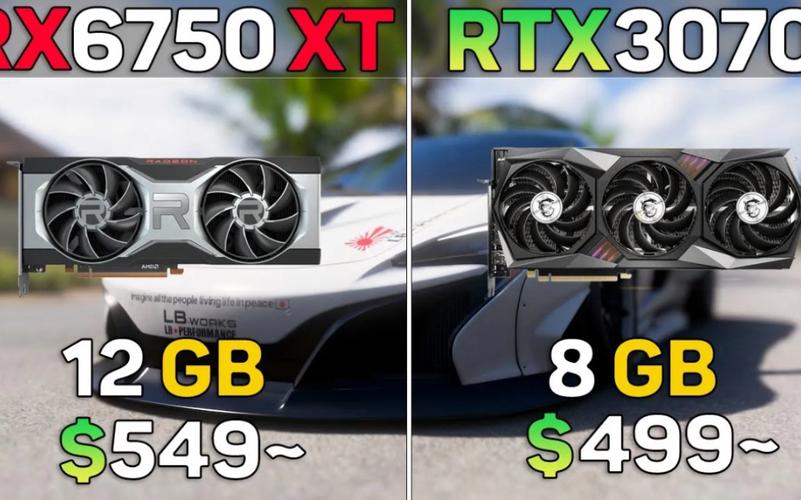 显卡规格对比示意图