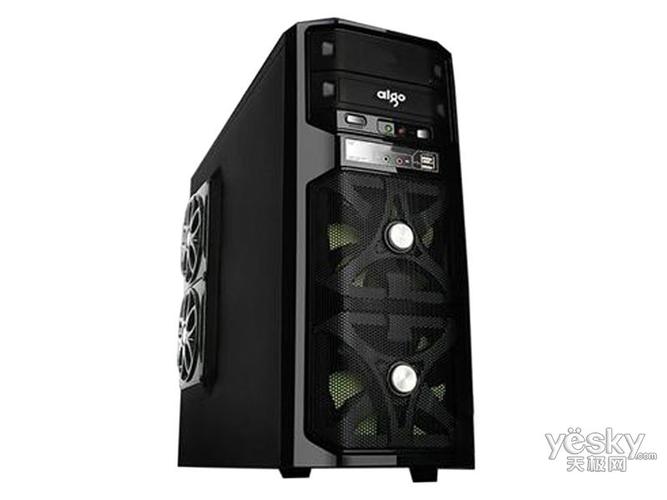 Desktop computer setup with chassis