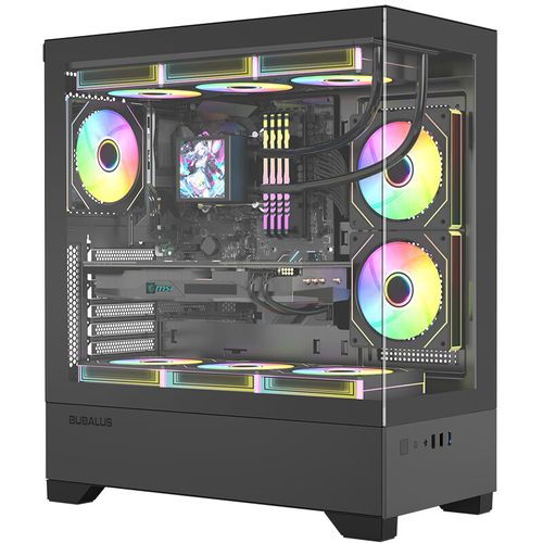 高性能PC机箱内部组装性能表现