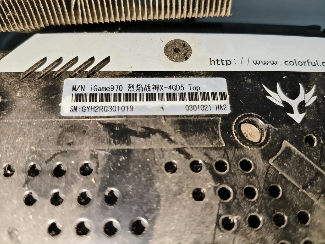 显卡核心芯片示意图