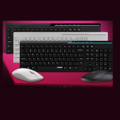 雷柏X8100无线键鼠套装评测：长续航与多媒体快捷键的办公利器