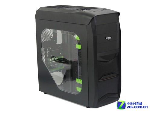 Gaming computer case front panel
