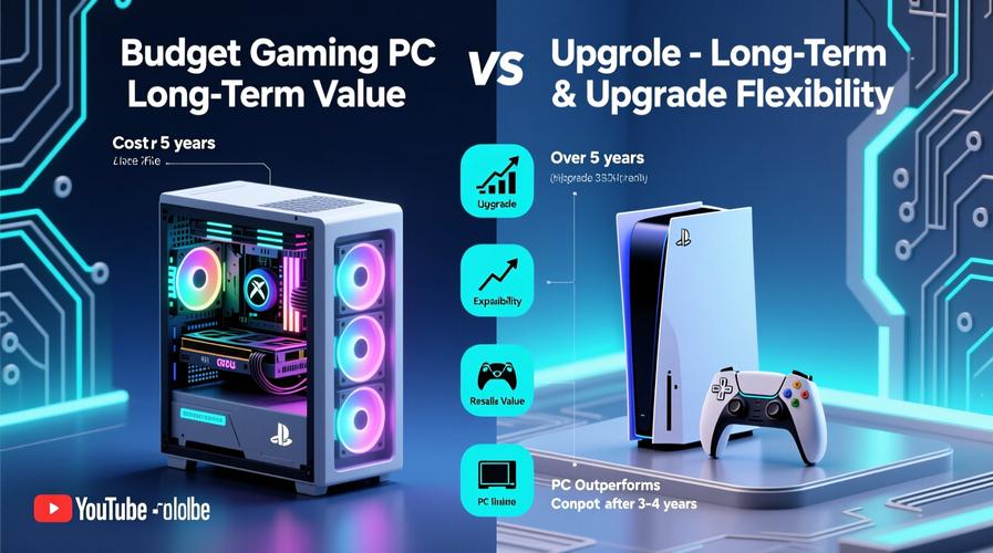 Modern desktop computer setup with monitor and peripherals