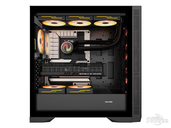 长城隐刃H600 V2玻璃侧透机箱评测：大空间双360水冷 性价比中塔新选择