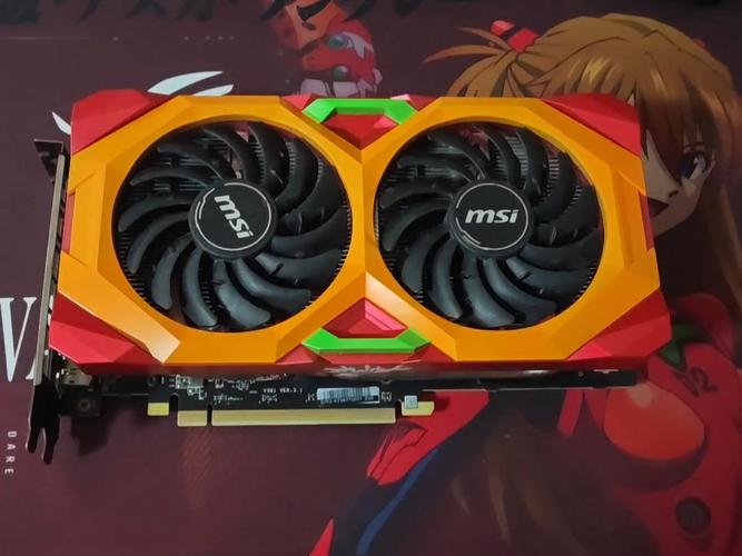 Gaming setup with monitor and keyboard