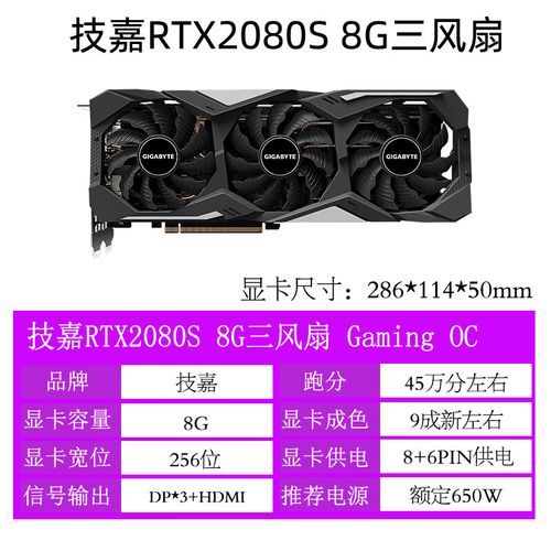 显卡硬件规格对比示意图