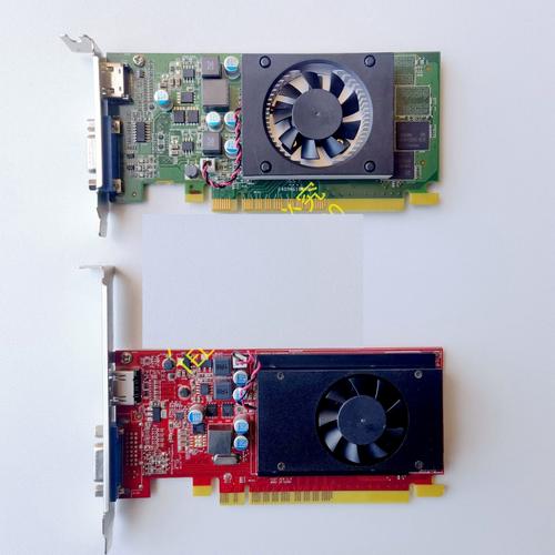 显卡规格对比示意图