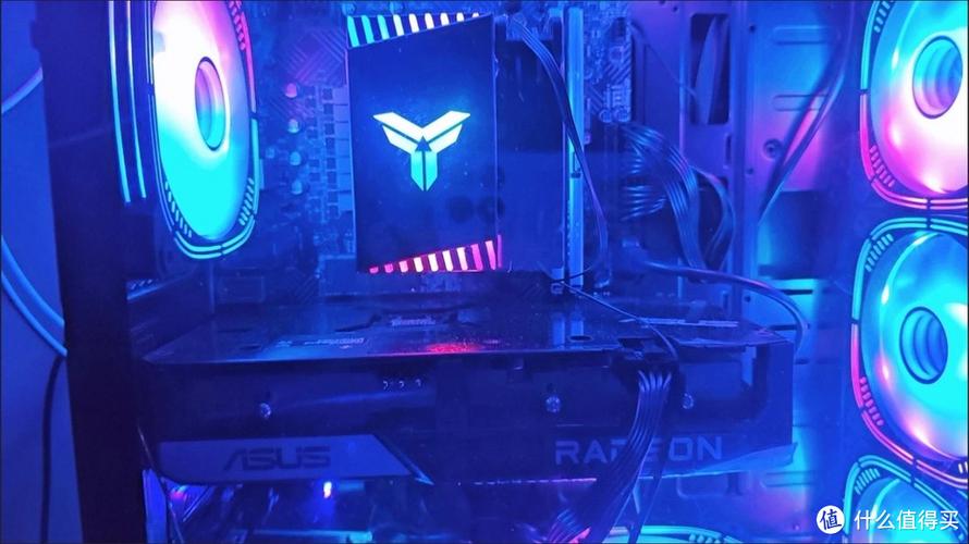 Gamer using a computer setup