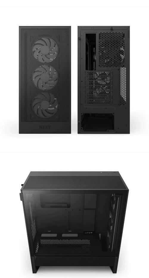 Computer cooling fans close-up for PC case