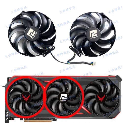 高端显卡内部电路与散热器特写