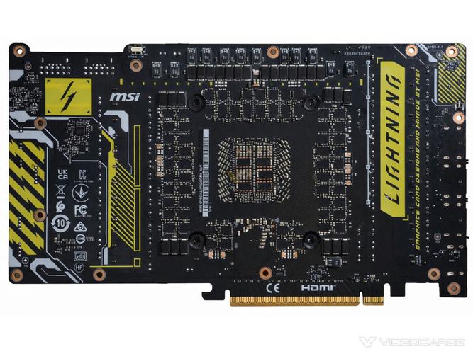 高端显卡内部结构特写