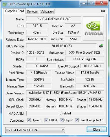 显卡性能测试场景