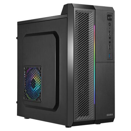 先马商英3（炫彩版）评测：紧凑MATX迷你机箱 高性价比侧透选择