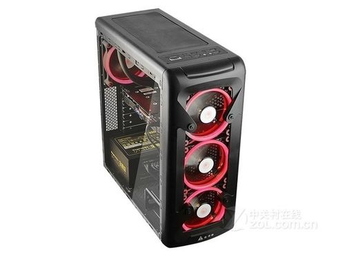 机箱风扇位和散热系统展示