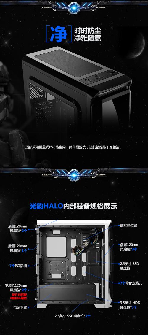 机箱内部仓位与结构规格