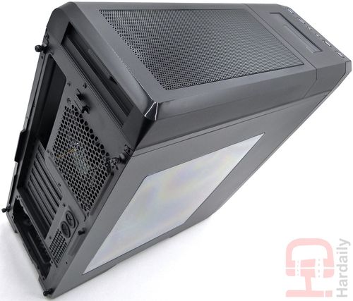 PC机箱内部气流散热