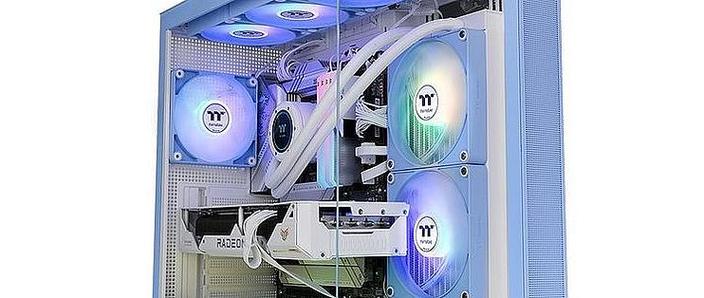 Tt View 380 XL TG ARGB 散热风扇与水冷
