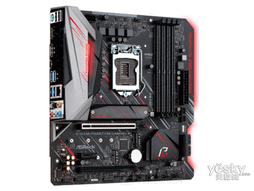 华擎 Phantom Gaming 主板电路板细节