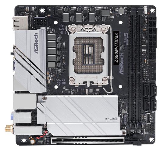 华擎 Z690M-ITX/ax Mini-ITX 主板评测：紧凑空间下的 Z690 性能之选