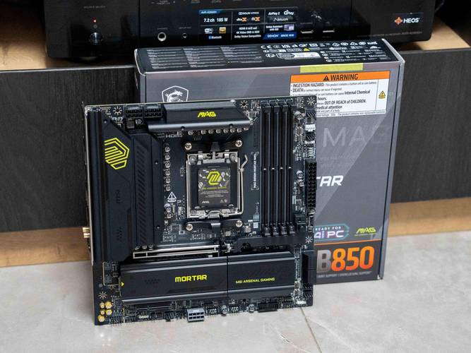 Gaming PC assembly featuring modern motherboard