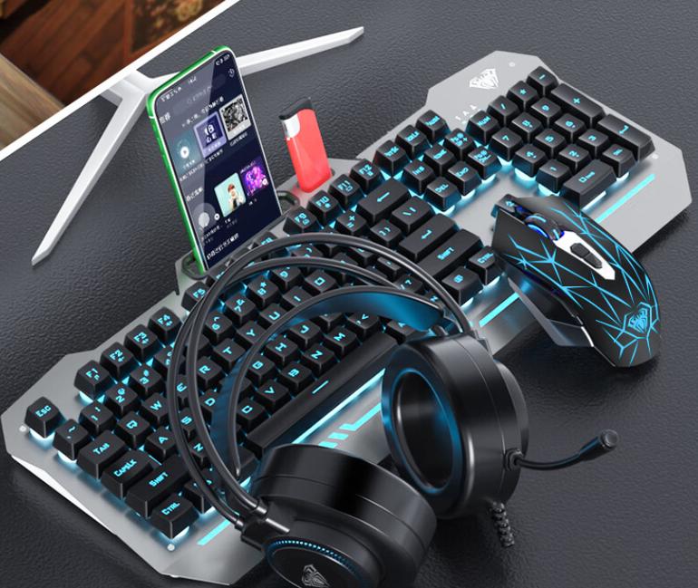 USB供电键鼠套装的功耗与散热展示