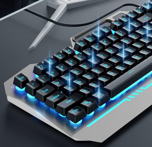 狼蛛T400键鼠套装深度评测：百元价位游戏利器，青轴手感与电竞性能兼备