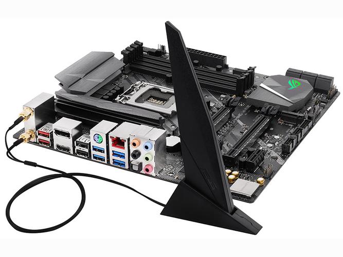High-end motherboard in gaming rig