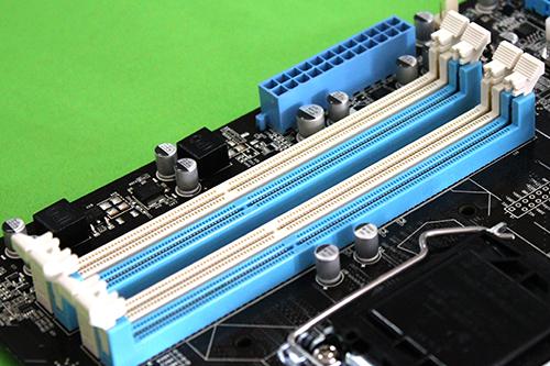 主板电路板近距离外观