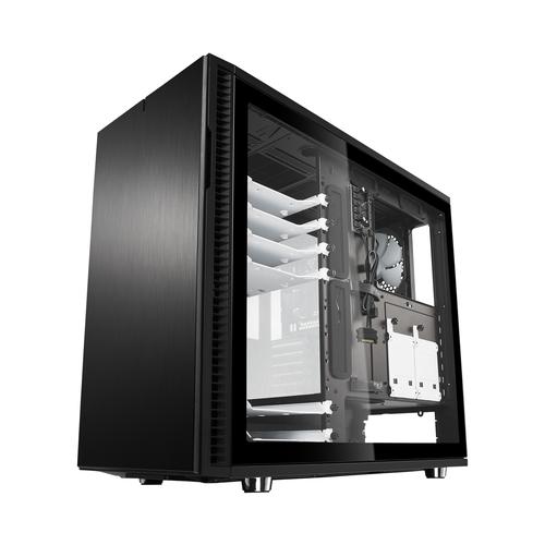 PC cooling system with fans and heatsink