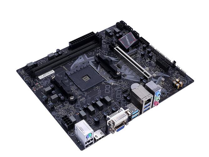 Micro ATX 主板整体布局